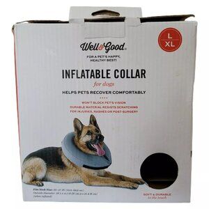 WELL‎ & GOOD Inflatable Recovery Collar for Dogs (Large/XL)